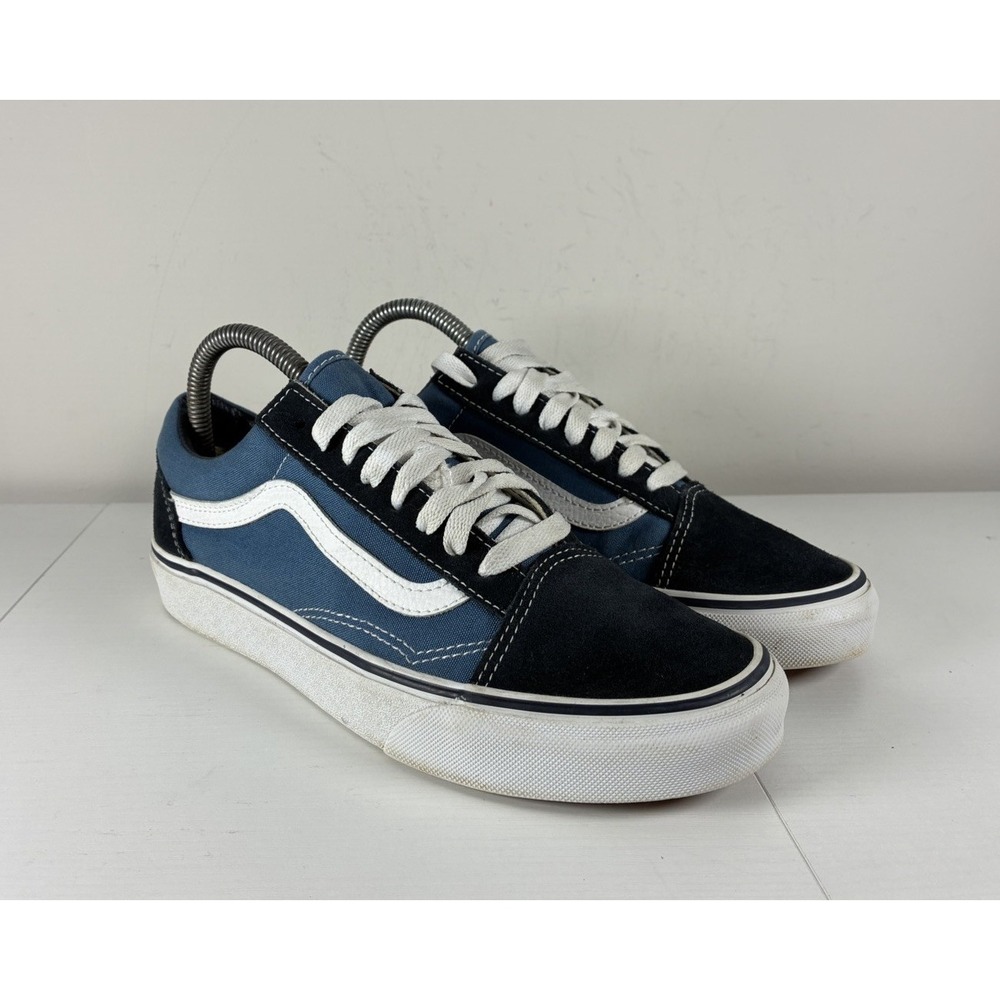 vans shoes women size 8 Old Skool suede And Canvas Skate